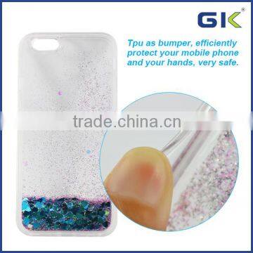 [GGIT] New Arrival Wholesale Colorful Bling Bling Liquid Cover Mobile Phone Case for IPhone 6 photo-3