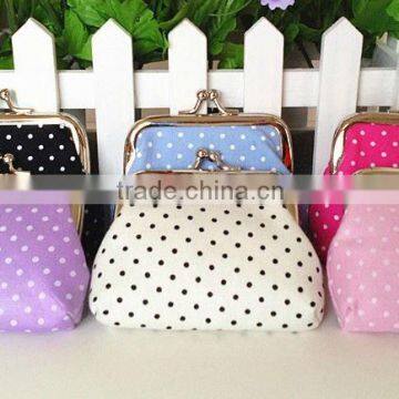 High quality ladies pattern PU coin purse