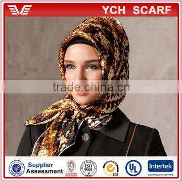 Jacquard Classical Polyester Saudi Hijab for Lady photo-6