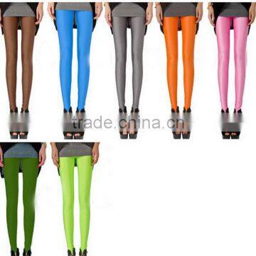Fashion Female Pencil Trousers Candy Colored Stretch Leggings Pants Elastic Cotton Skinny Jeans Pant photo-6