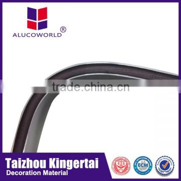 Alucoworld double sides 4mm unbreakable aluminum composite panel Pvdf Coated exterior (acp)