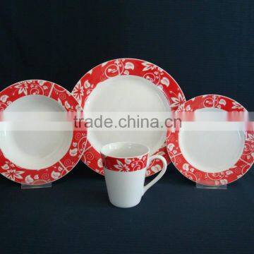 Factory wholesale italian tableware for 6 person use