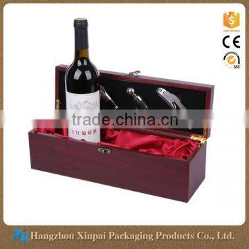 Packaging products wholesale wooden wine bottle boxes