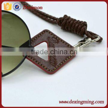 sunglass accessories long strap holder leather sunglass holder with long strap                        
                                                Quality Choice