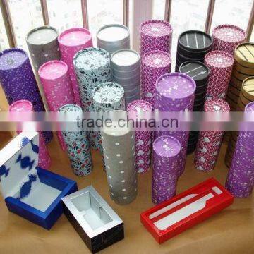 Barrel paper box,gift paper box,columnar paper box