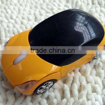 Yellow Optical car shape wirless mouse/usb car mouse