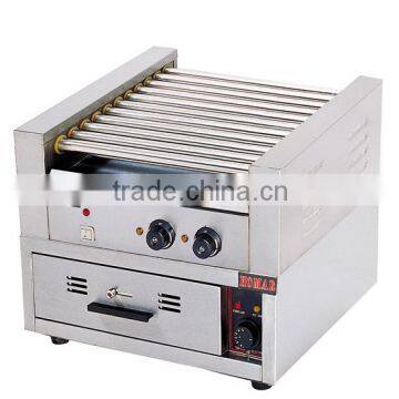 Hot Dog Broiler With Bun Warmer