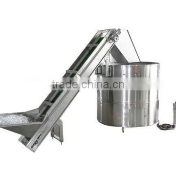 Bottle unscrambler of mineral water machine