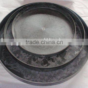 Charger plastic tray