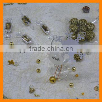 Christmas Table Decoration,Gold Christmas Ornaments