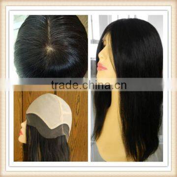 wholesale factory price human hair jewish lace wig or kosher wig for women