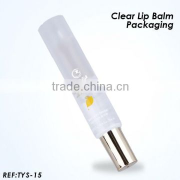 12ml plastic tube for cosmetics packaging lip balm packaging tube