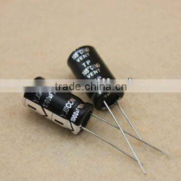 Aluminum Electrolytic Capacitor for High frequency use/ 1000Hours at 105'C Aluminum Electrolytic Capacitor with ROHS