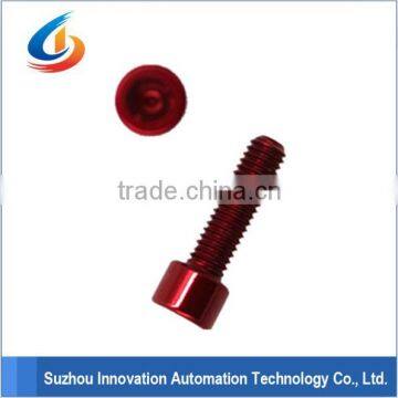 custom many kind of anodized aluminum screws ITS-029