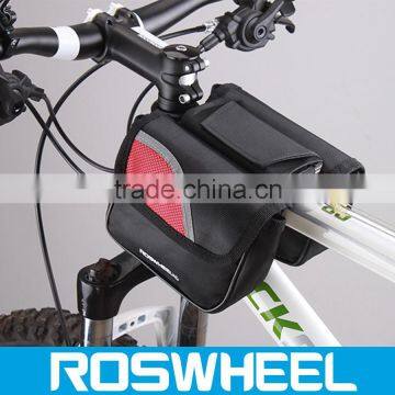 Wholesale new design waterproof bicycle front tube bag 12695