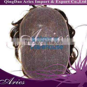 Top 5A Grade Unprocessed Virgin Brazilian Hair Toupee photo-2
