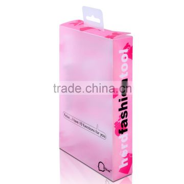 PVC earphone packaging box with hang 02