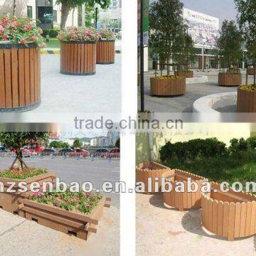 High Quanlity WPC Outdoor Garden Flower Boxes