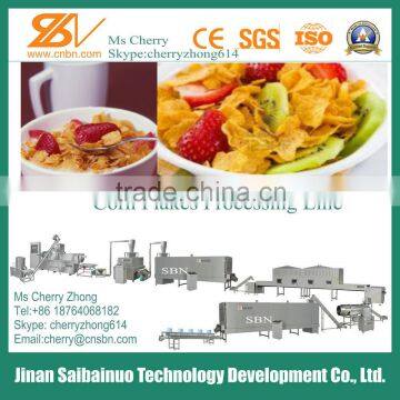 Corn flakes processing machine