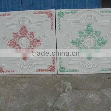 decorative GRG plaster ceiling tiles / DECORATIVE PLASTER CEILING TILES
