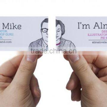 Exquisite manufacture Protrait card for security