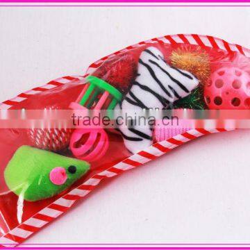 2013 christmas stocking cat toy set