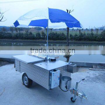 food trolley cart crepes with wheels for sale XR-HD200 B