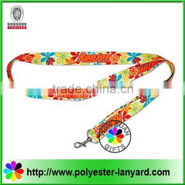 3/4" Nylon heat transfer printing lanyard