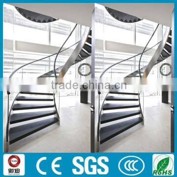 top grade and nice looking steel helical stairs