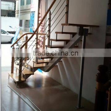 Norway Project Modern Wrought Iron Loft Staircase Interior --YUDI photo-2