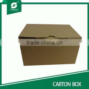Plain Kraft Paper Cartons Corrugated Box Packaging Box photo-6