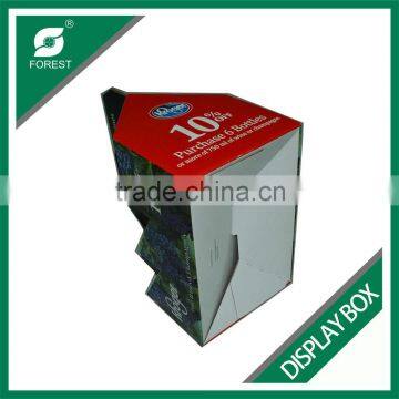 TOP SALE CORRUGATED DISPLAY STANDERS CARDBOARD MILK PACKING CARRIERS AND HOLDERS WITH HANDLE Quality Choice photo-4