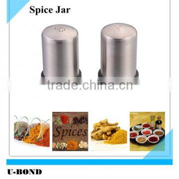 Tube-shaped Salt & Paper Spice Jar Set