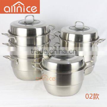 Allnice- German Quality Standard High Quality Steamer Pots With Matt Finish photo-4