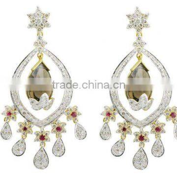 Diamond & Gold Earings / Diamond Earings / Gold Earings