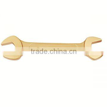 Open end spanner aluminum bronze double open end wrenches