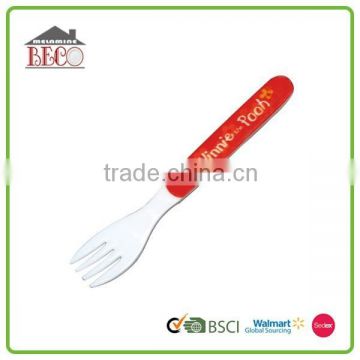 Elegant designed kids long plastic fruit forks and knives