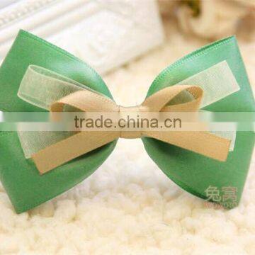 Polyester ribbon boutique hair bows