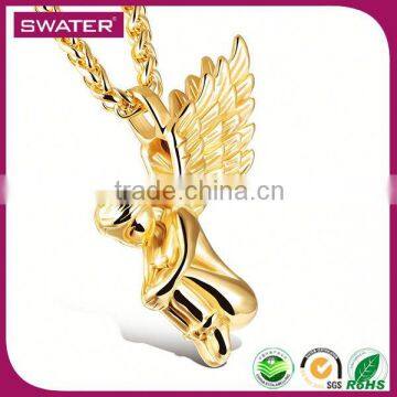 World Best Selling Products Angel Long Gold Beads Necklace Designs