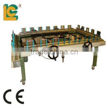 Silk Mesh Tightening Machine TM-1600LA leno mesh bags making machine