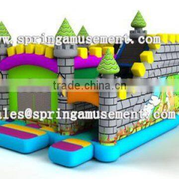 Best design classical inflatable party jumper and slide combo castle SP-CM026