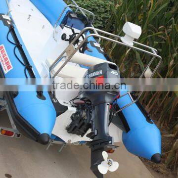 7.3m Fiberglass Blue Sea Boat Inflatable Boat photo-4