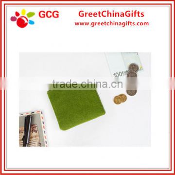 Recycling reusable small hand felt bag for women