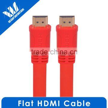 Super FLAT HDMI Male to HDMI Male Cable TV Lead 1.4V High Speed Ethernet 3D Full HD 1080p