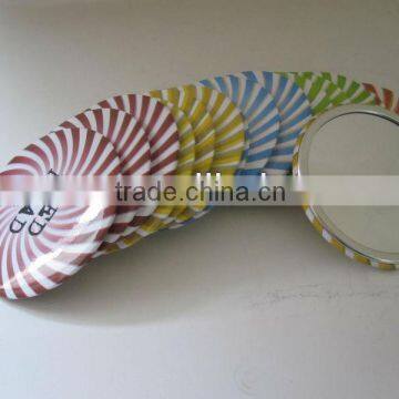 promotional pocket mirror with round shape for promotional