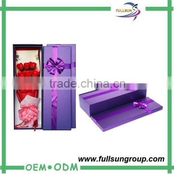 Customized handmade special flower bouquet creative cardboard box