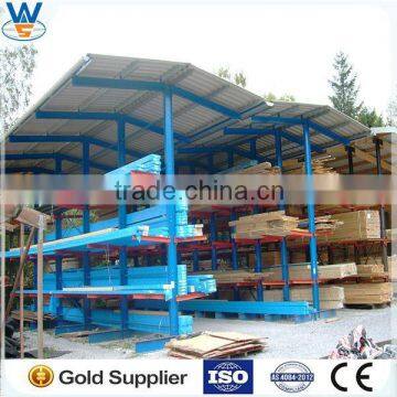 Warehouse adjustable cantilever arm standing rack heavy duty Cantilever racking system CE &ISO certificated