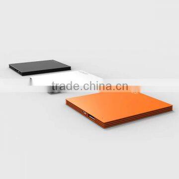 2016 Waterproof Power Bank 2000mAh 2600mAh External Battery Charger ultra slim power bank