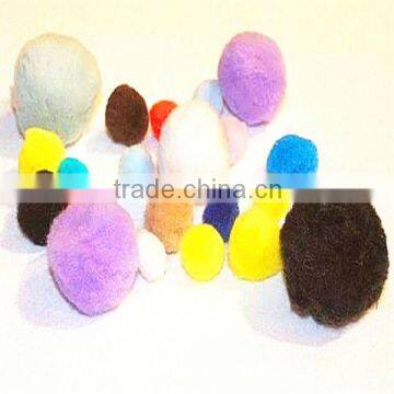 Assorted Plush Acrylic Pom poms Value Pack For DIY Kits