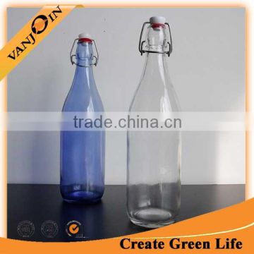 Drinking Glass Bottle Hermetic Swing Top